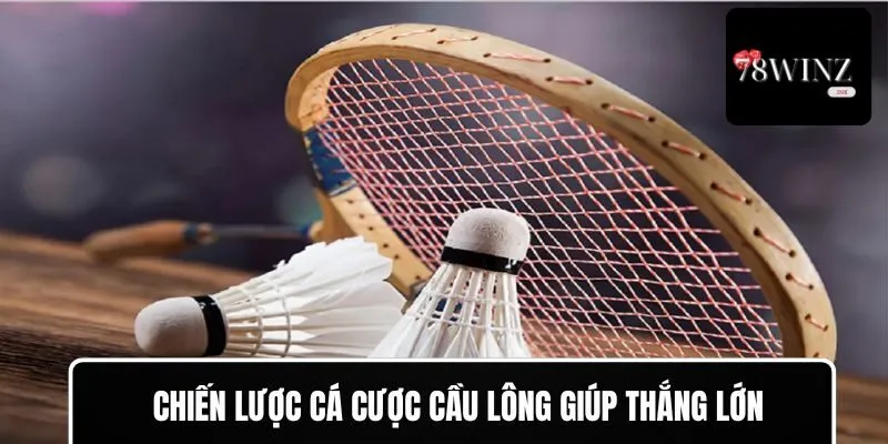 Chiến lược cá cược cầu lông giúp thắng lớn