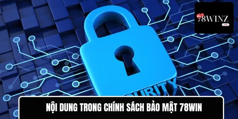 Những nội dung quan trọng có trong chính sách bảo mật